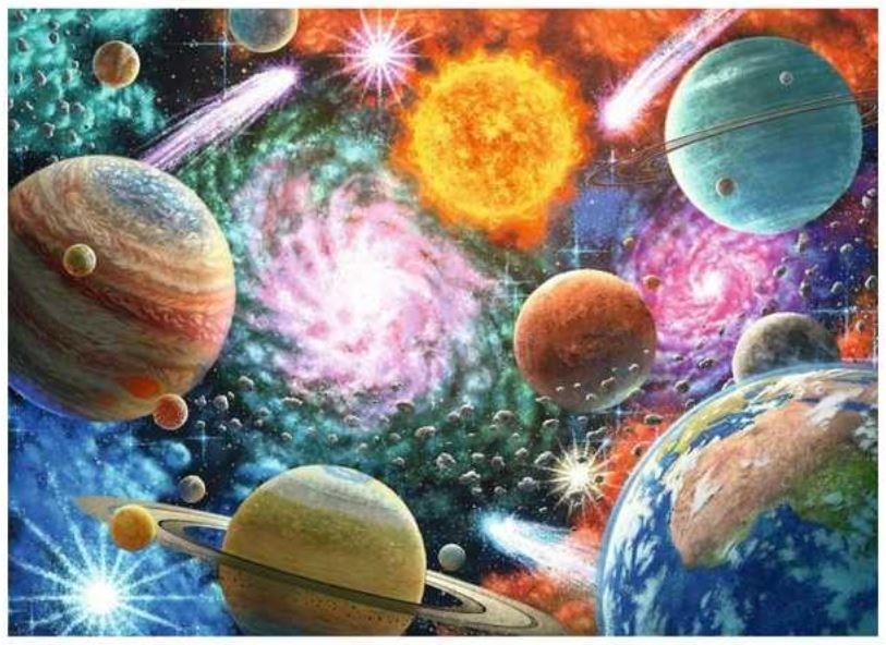 RAVENSBURGER PUZZLE SPACE XXL 100PZ 13346