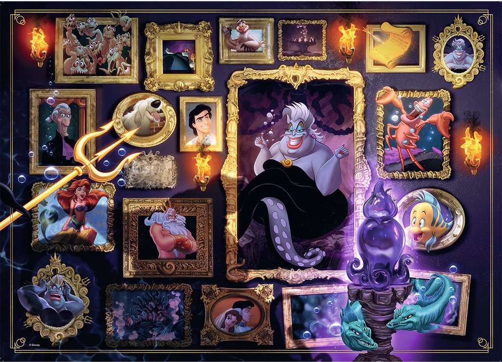 RAVENSBURGER  VILLAINOUS: URSULA 15027