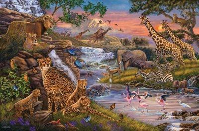 RAVENSBURGER PUZZLE 3000 PZ - IL REGNO ANIMALE 164653