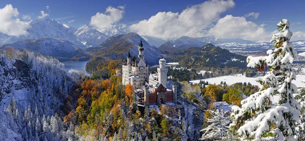 RAVENSBURGER  CASTELLO DI NEUSCHWANSTEIN - PANORAMA 16691