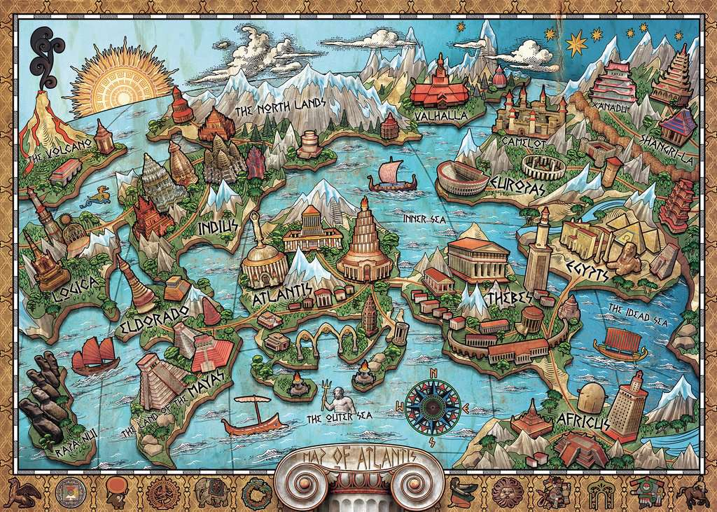 RAVENSBURGER  IL MISTERO DI ATLANTIDE 16728