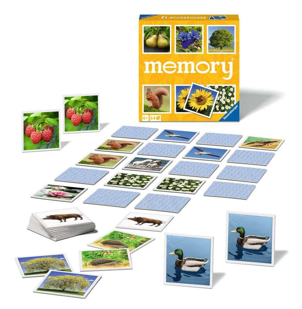 RAVENSBURGER MEMORY® NATURE 64 PZ 20881