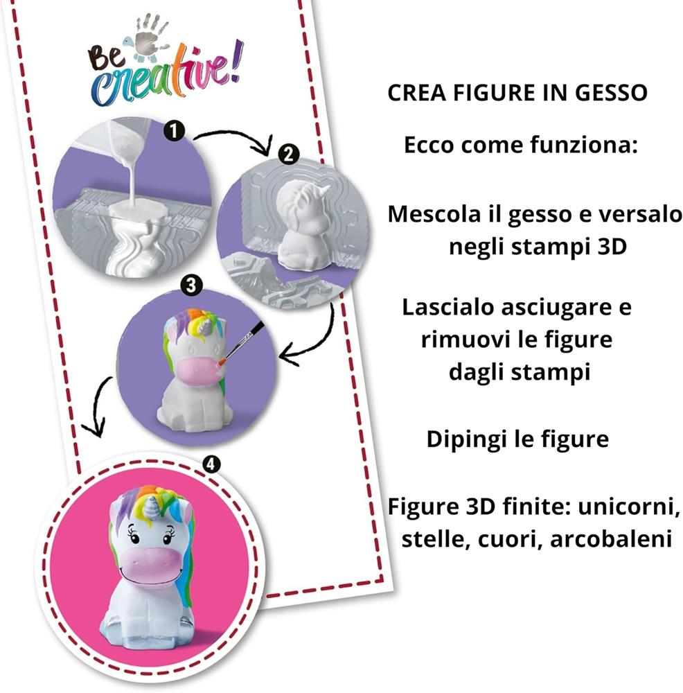 RAVENSBURGER UNICORNI - BE CREATIVE MIDI XL 25531