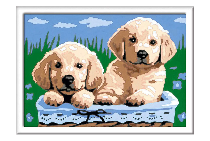 RAVENSBURGER CREART SERIE E - CANI GOLDEN RETRIEVER 28931