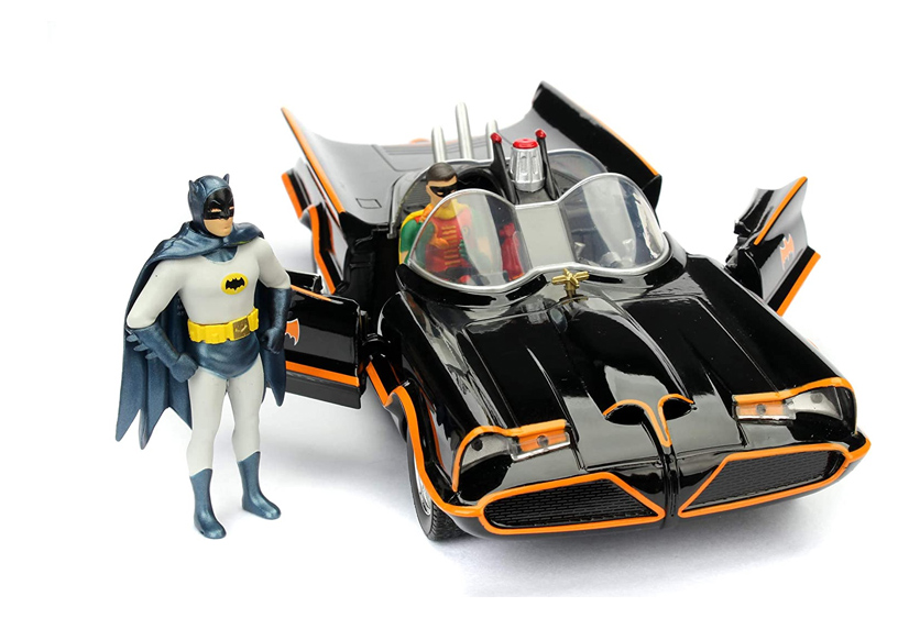 JADA BATMAN BATMOBILE CLASSIC 1966 1:24 215001