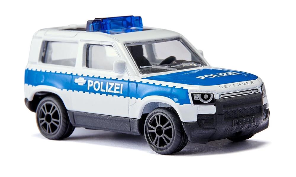 SIKU LAND ROVER DEFENDER DELLA POLIZIA TEDESCA 0156