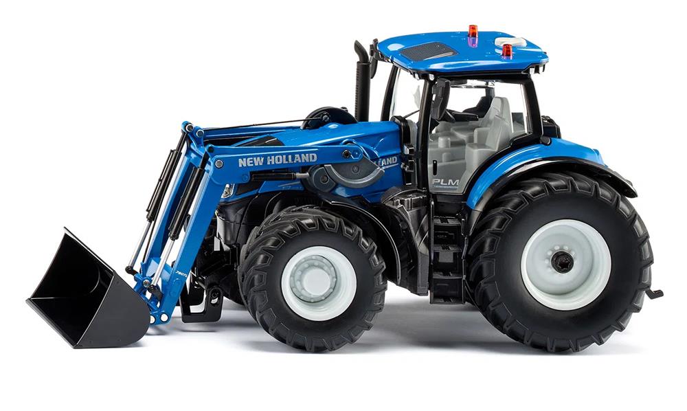 SIKU CONTROL NEW HOLLAND T7.315 TRATTORE CON CARICATORE FRONTALE 6797
