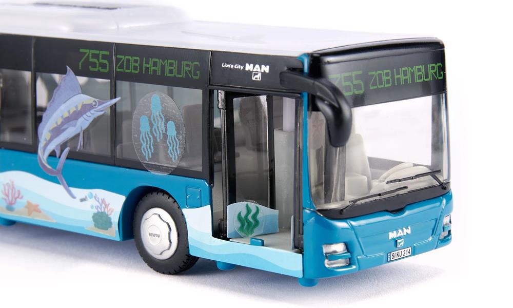 SIKU AUTOBUS ARTICOLATO MAN LIONS CITY 3736