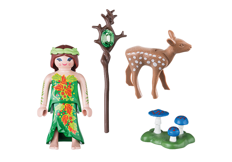 PLAYMOBIL FATA CON CERVO 70059