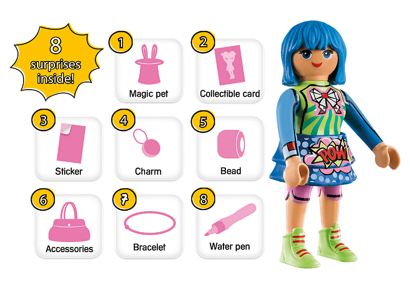 PLAYMOBIL EVERDREAMERZ CLARE COMIC WORLD 70477