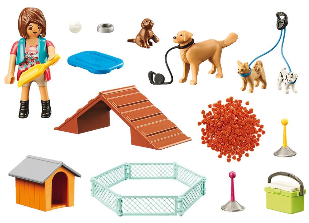 PLAYMOBIL GIFT SET "ADDESTRAMENTO CANI" 70676