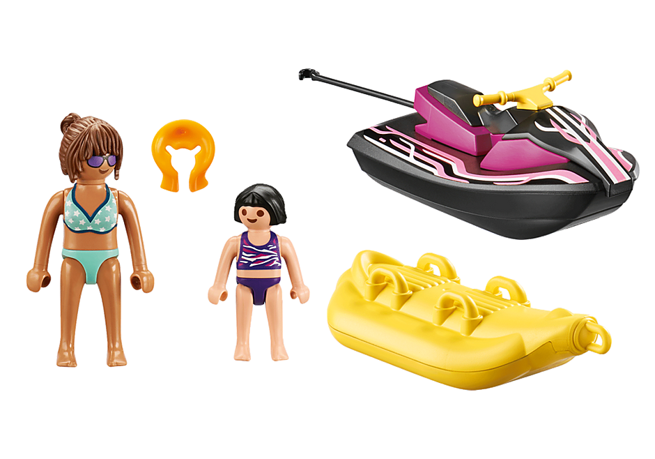 PLAYMOBIL FAMILY FUN STARTER PACK MOTO D'ACQUA CON BANANA BOAT 70906