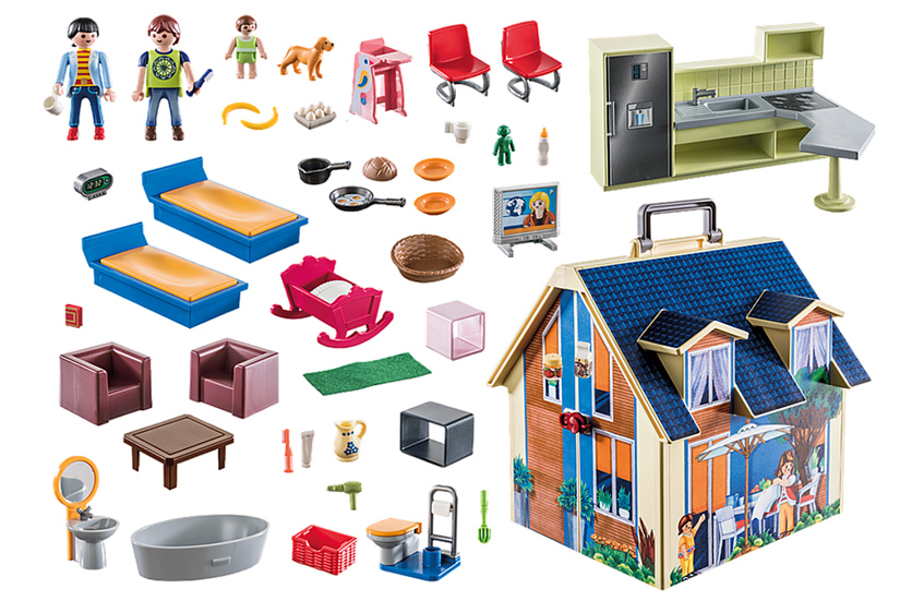 PLAYMOBIL DOLLHOUSE CASA DELLE BAMBOLE PORTATILE 70985