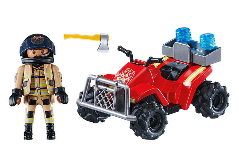 PLAYMOBIL CITY ACTION QUAD DEI VIGILI DEL FUOCO 71090