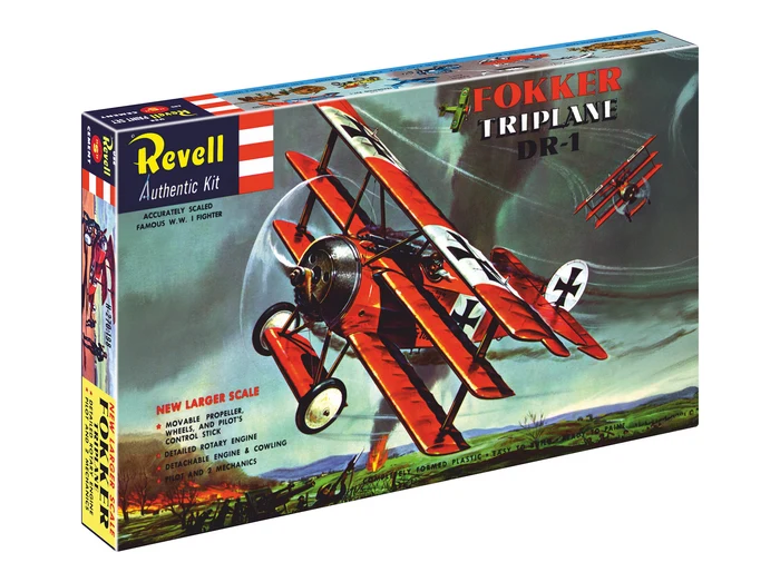 REVELL FOKKER TRIPLANE DR.1 03762