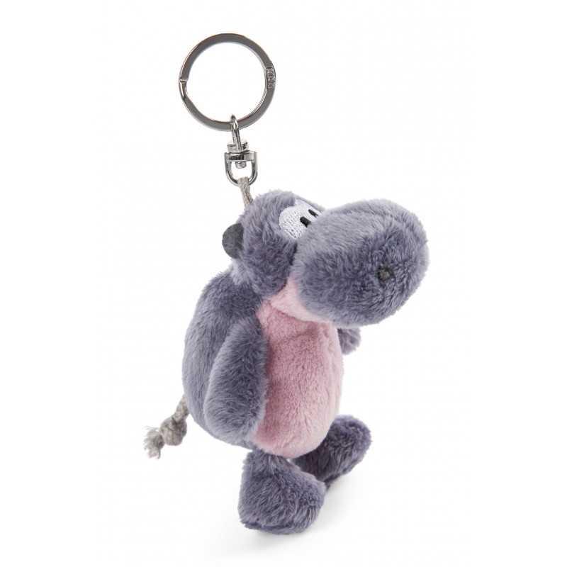 NICI KEY RING PORTACHIAVI PELUSCHE IPPOPOTAMO 47951