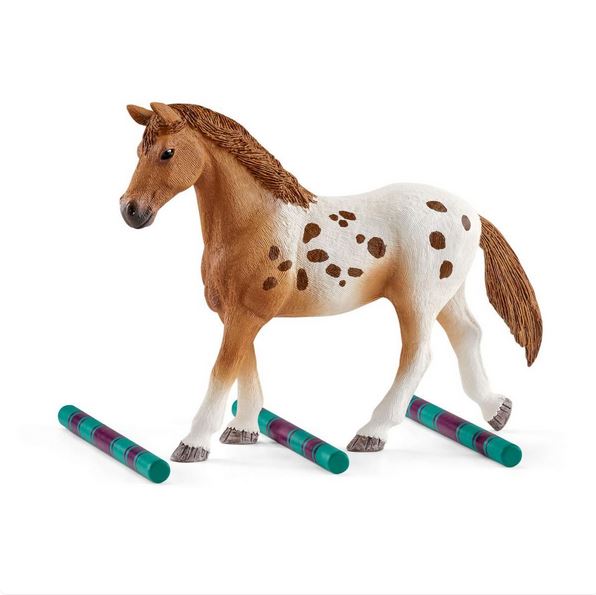 SCHLEICH SET DI ALLENAMENTO PER CONCORSO E CAVALLI APPALOSA 42433