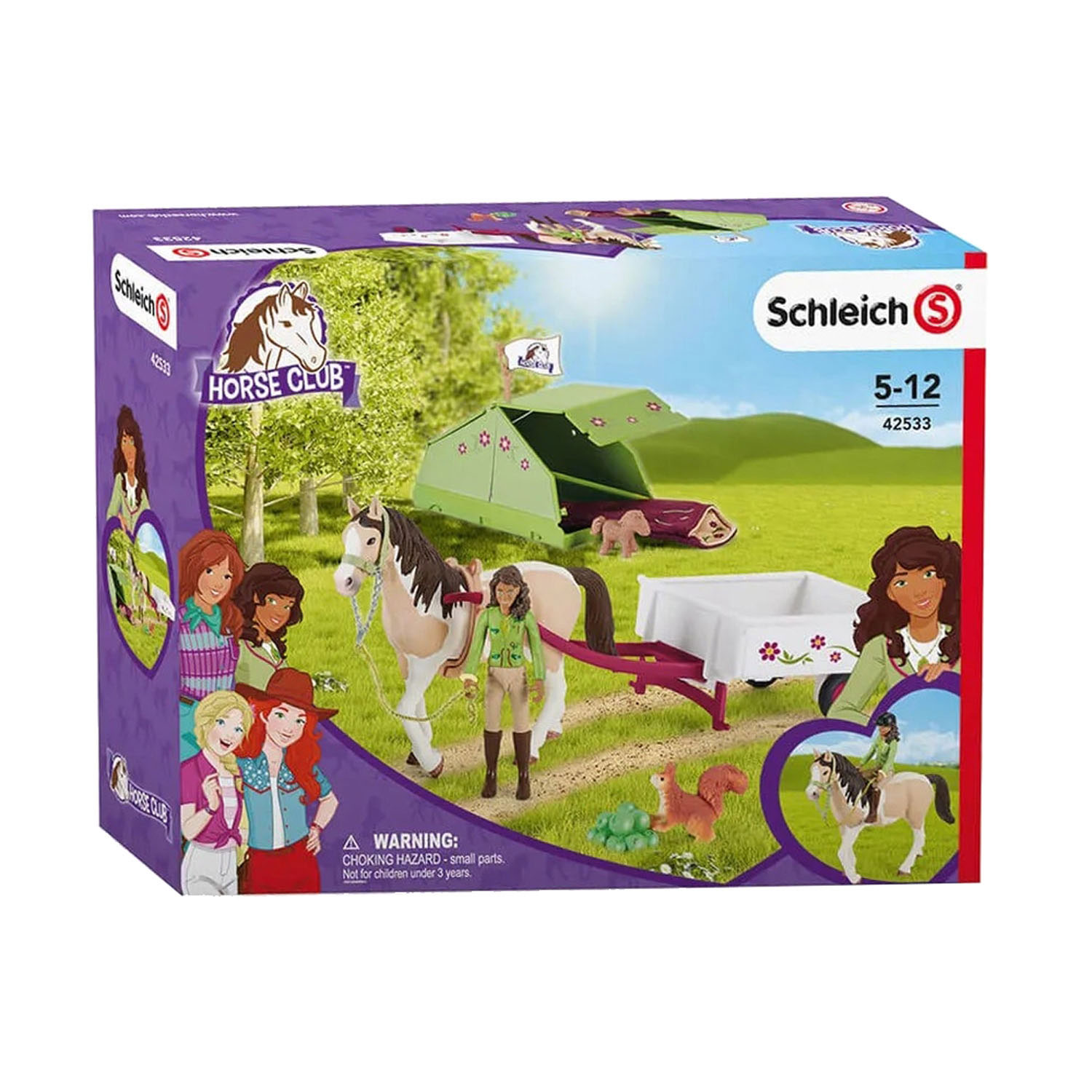 SCHLEICH HORSE CLUB IL CAMPEGGIO DI SARAH 42533