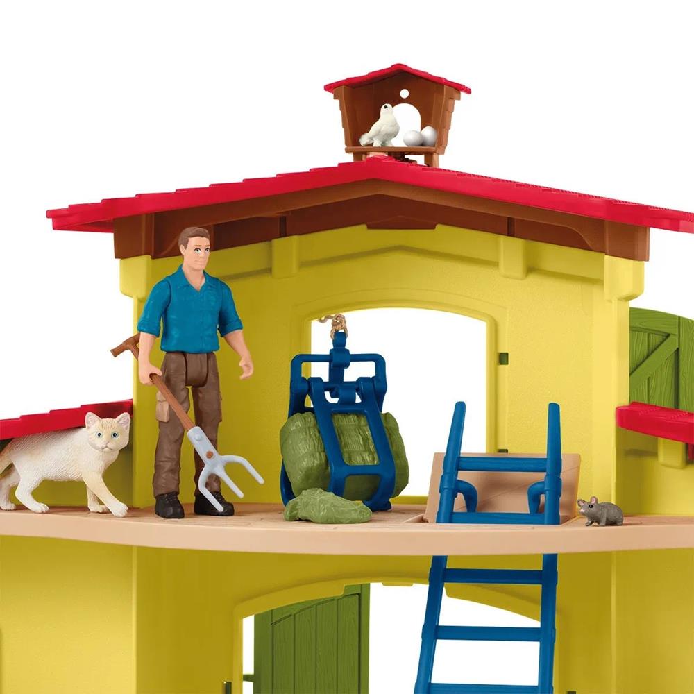 SCHLEICH GRANDE STALLA CON ANIMALI E ACCESSORI 42605