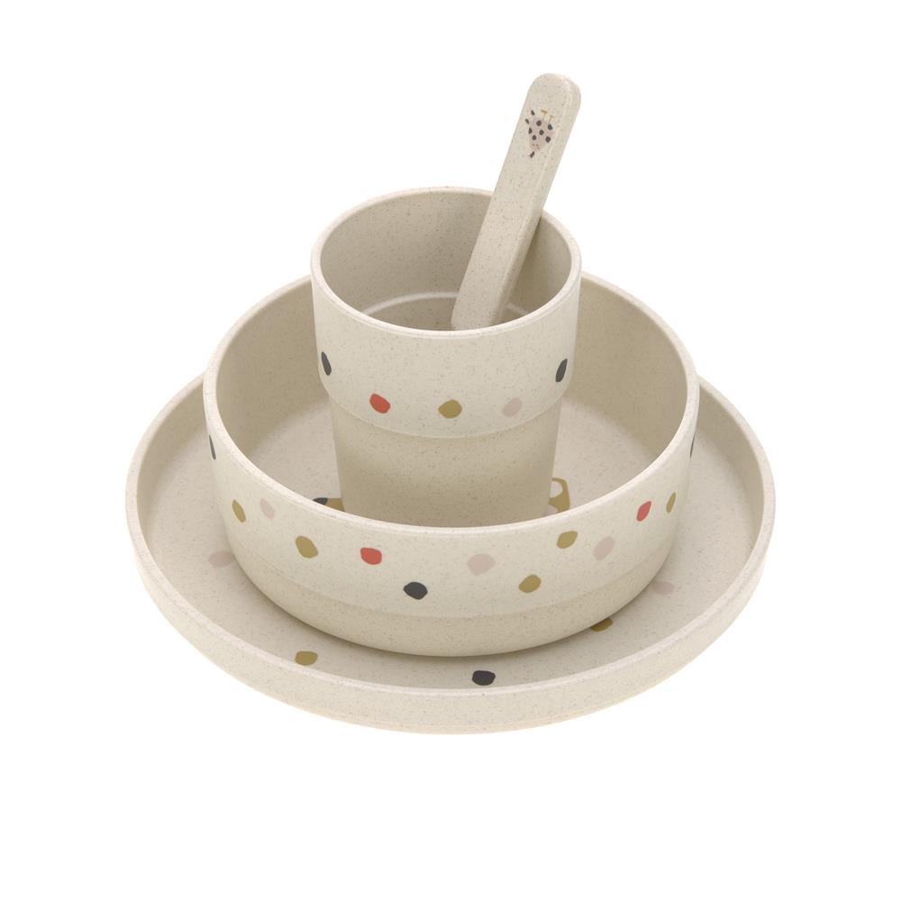 LÄSSIG SET PIATTI LITTLE MATEYS SPICY ORANGE