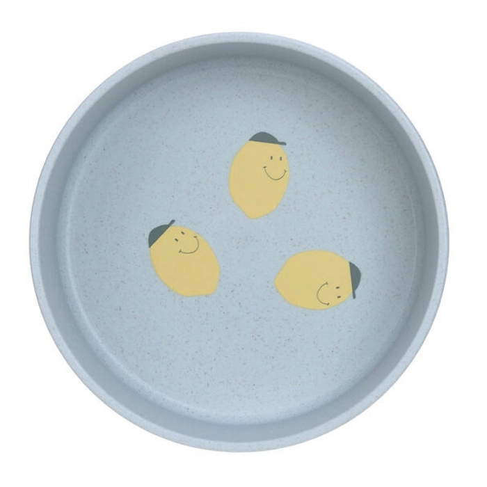 LÄSSIG BOWL PP/CELLULOSE HAPPY FRUITS LEMON