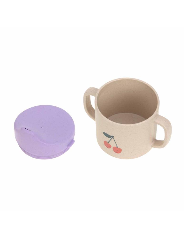 LÄSSIG TAZZA SIPPY HAPPY FRUITS CHERRY