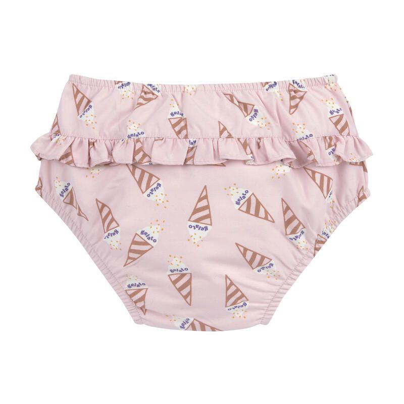 LÄSSIG SWIM COSTUME CONTENITIVO ICE CREAM PALE PINK M/M 12+ MESI