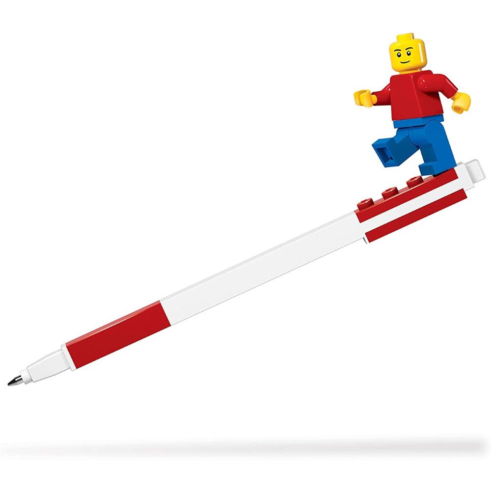 LEGO 2.0 PENNA GEL ROSSA CON MINIFIGURE LEGO 52602