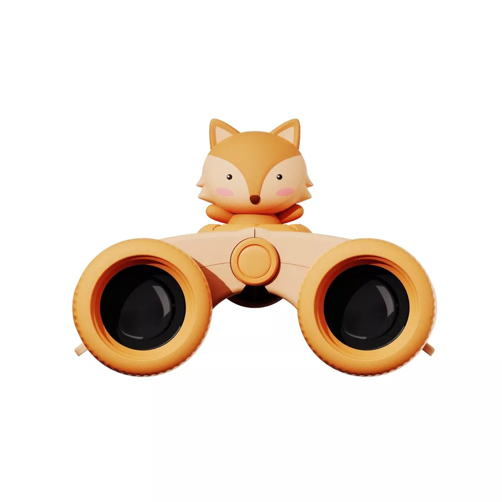 THE ZOOFAMILY ZOO EYES FOX - BINOCOLI PER BAMBINI