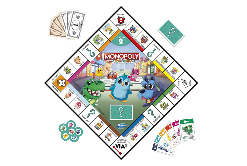 HASBRO MONOPOLY: IL MIO PRIMO MONOPOLY F44361031