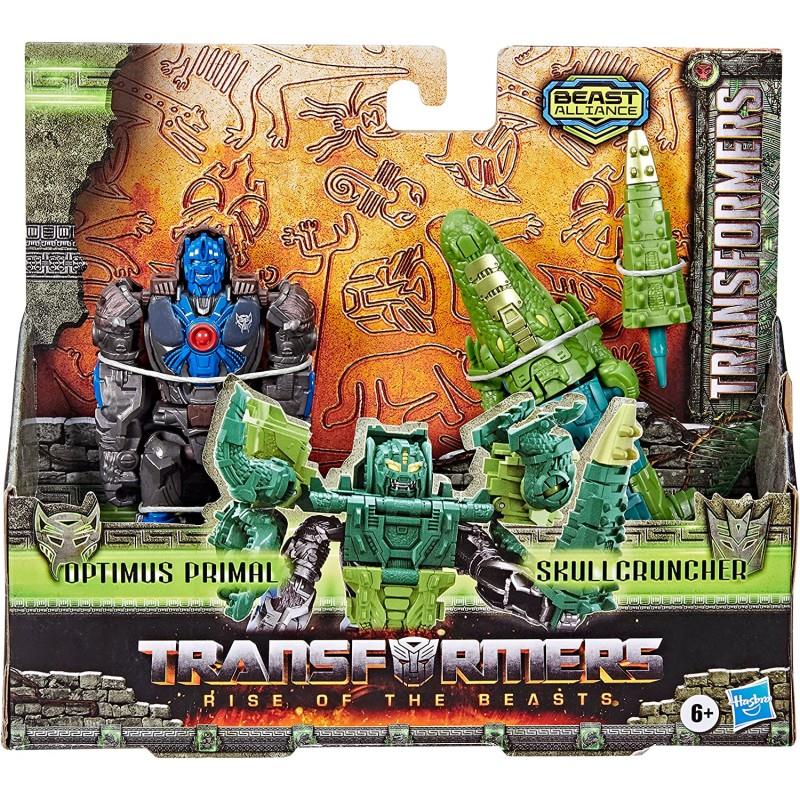 HASBRO TRANSFORMERS OPTIMUS PRIMAL E SKULLCRUNC - IL RISVEGLIO