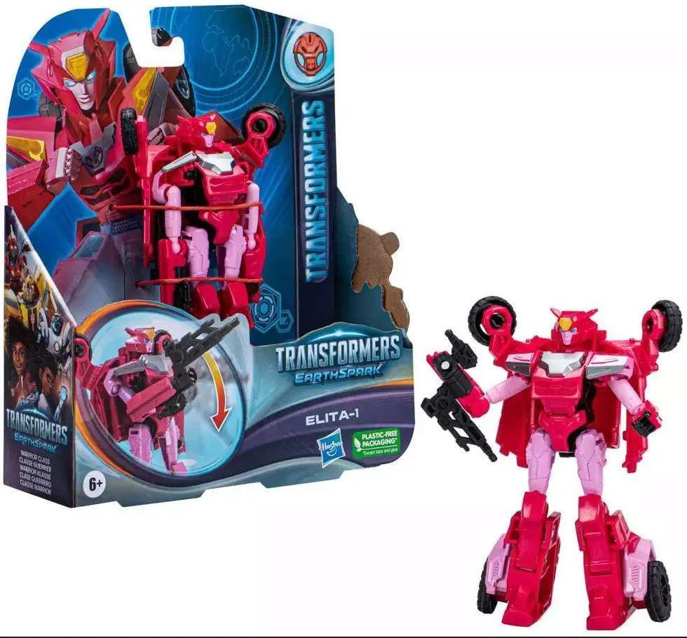 HASBRO TRANSFORMERS EARTHSPARK ELITA-1 WARRIOR CLASS