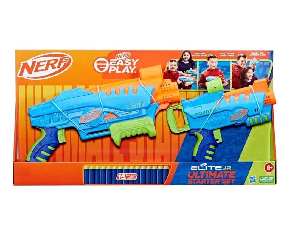 HASBRO NERF ELITE JR ULTIMATE STARTER SET