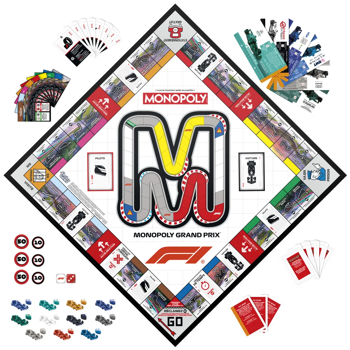 HASBRO MONOPOLY FORMULA 1
