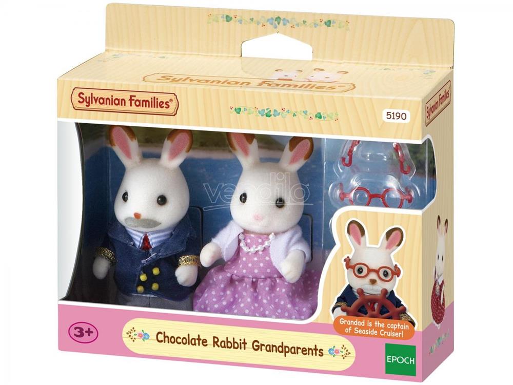 SYLVANIAN FAMILIES NONNI CONIGLI CIOCCOLATO 5190