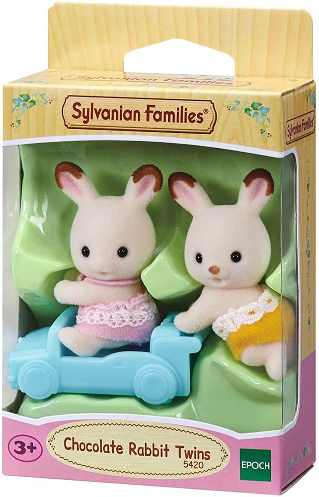 SYLVANIAN FAMILIES GEMELLI CONIGLI CIOCCOLATO 5420