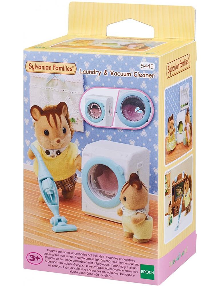 SYLVANIAN FAMILIES LAVATRICE E ASPIRAPOLVERE 5445