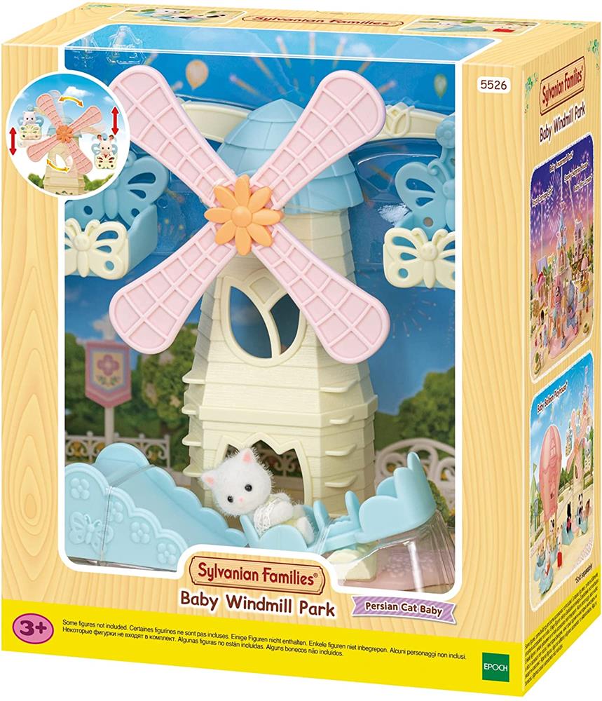 SYLVANIAN FAMILIES PARCO MULINO A VENTO PER BEBÈ 5526