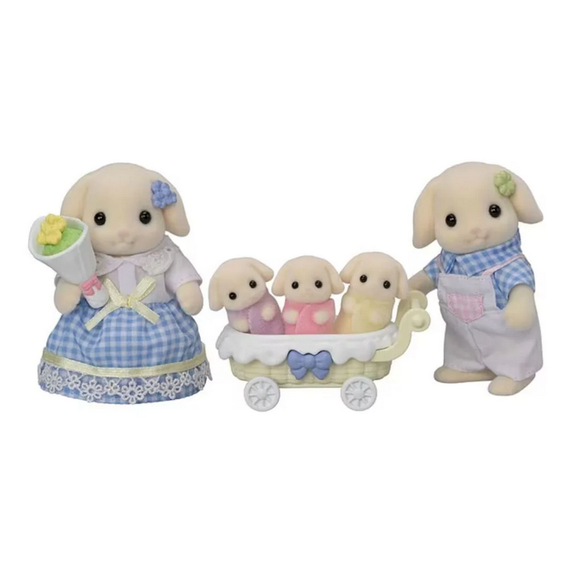 SYLVANIAN FAMIGLIA CONIGLIO FLORA 5735
