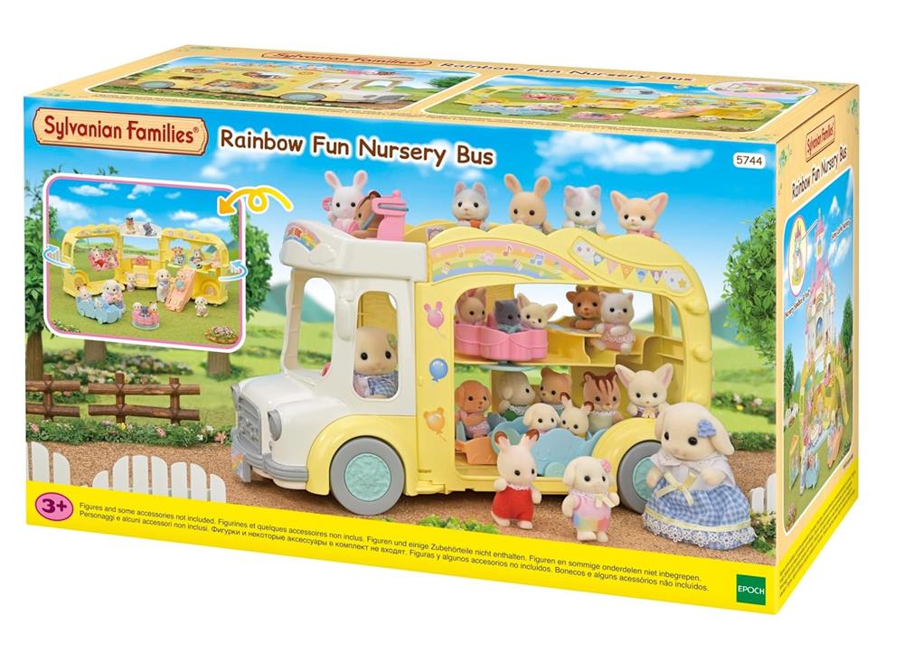 SYLVANIAN FAMILIES IL BUS ARCOBALENO SOLE 5744