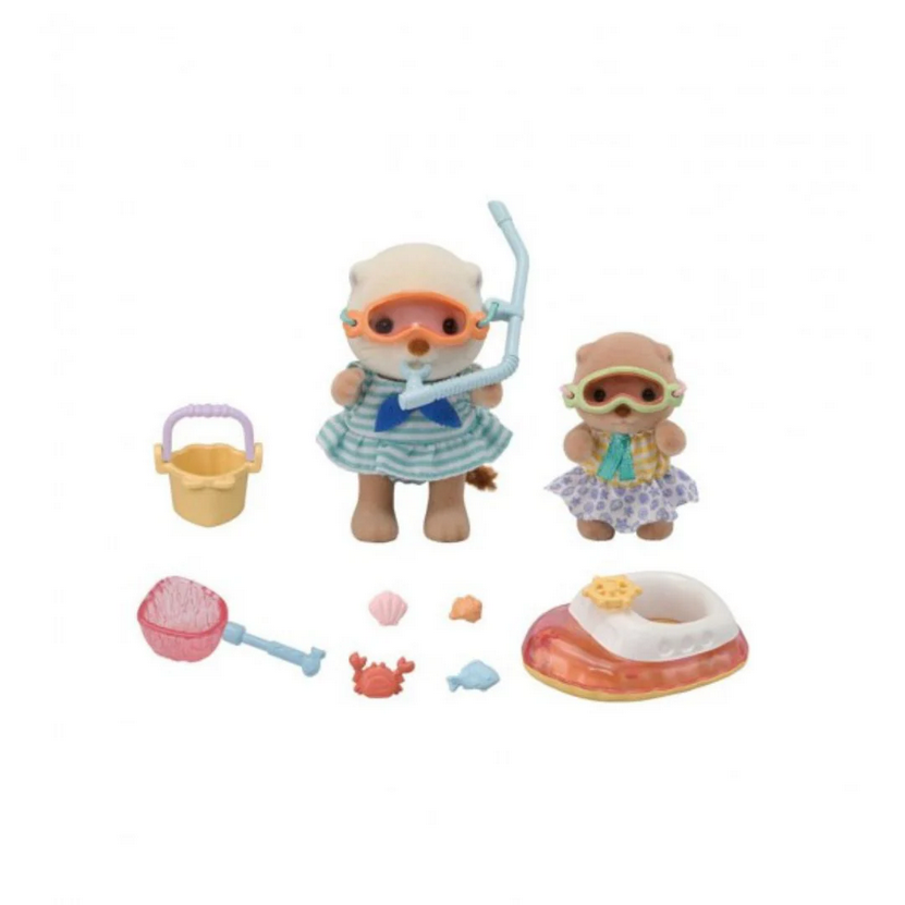 SYLVANIAN SPLASHY SNORKEL SET - SORELLE LONTRA MARINA 5804