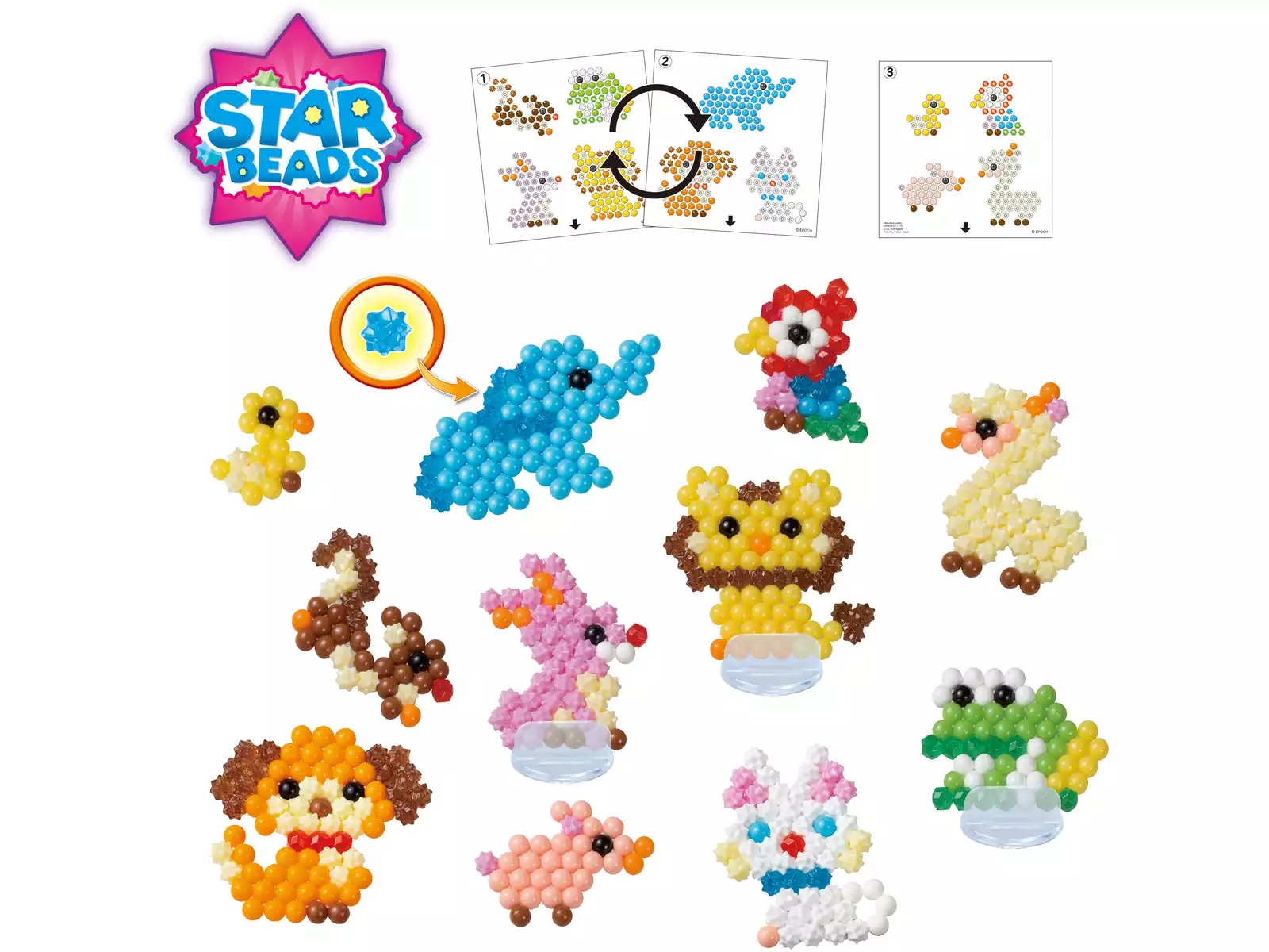 EPOCH GAMES AQUABEADS - AMICI ANIMALI 31915