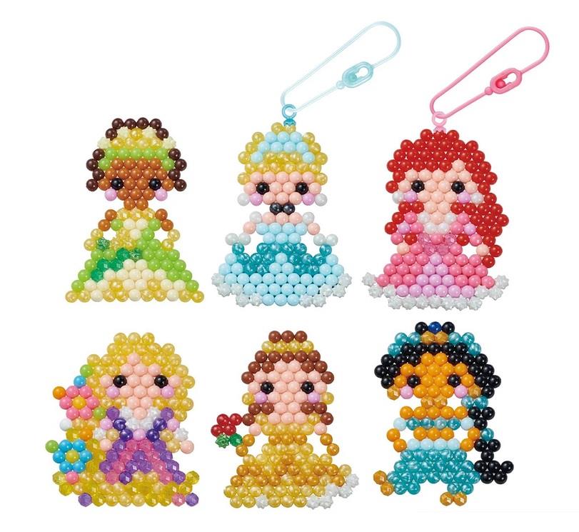 AQUABEADS PORTACHIAVI DISNEY PRINCESS CRAFT KIT 35165