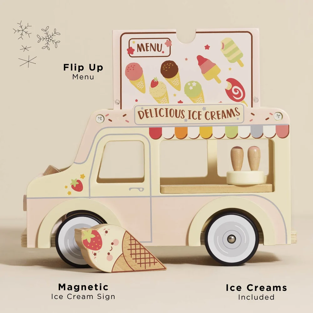 LE TOY VAN CAMIONCINO DEI GELATI DOLLY ME083 LE TOY VAN CAMIONCINO DEI GELATI DOLLY ME083