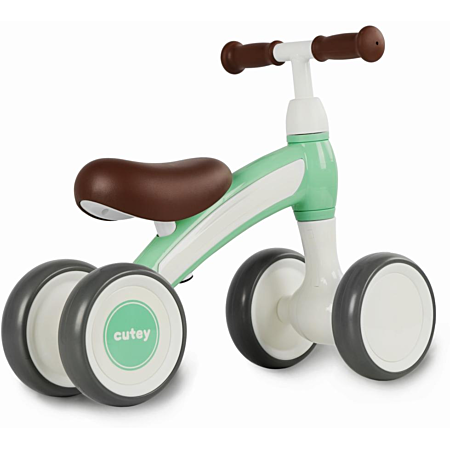 QPLAY RIDE ON CUTEY 4 RUOTE MINT 1/3 ANNI 30KG