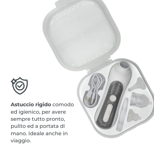 NUVITA ASPIRATORE NASALE ELETTRICO CON BATTERIA RICARICABILE 2150