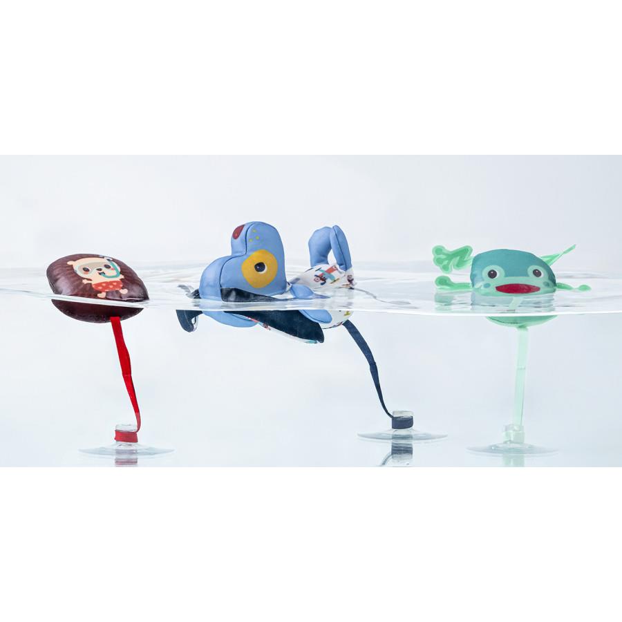 LILLIPUTIENS JULES E SUOI AMICI DA BAGNO CON VENTOSA 83583