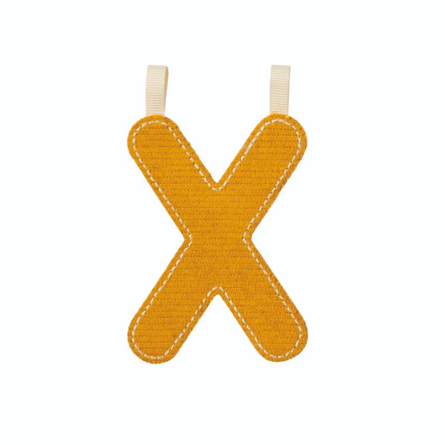 LILLIPUTIENS LETTERA X IN TESSUTO FOSFORESCENTE REVERSIBILE 83887 LILLIPUTIENS LETTERA X IN TESSUTO FOSFORESCENTE REVERSIBILE 83887