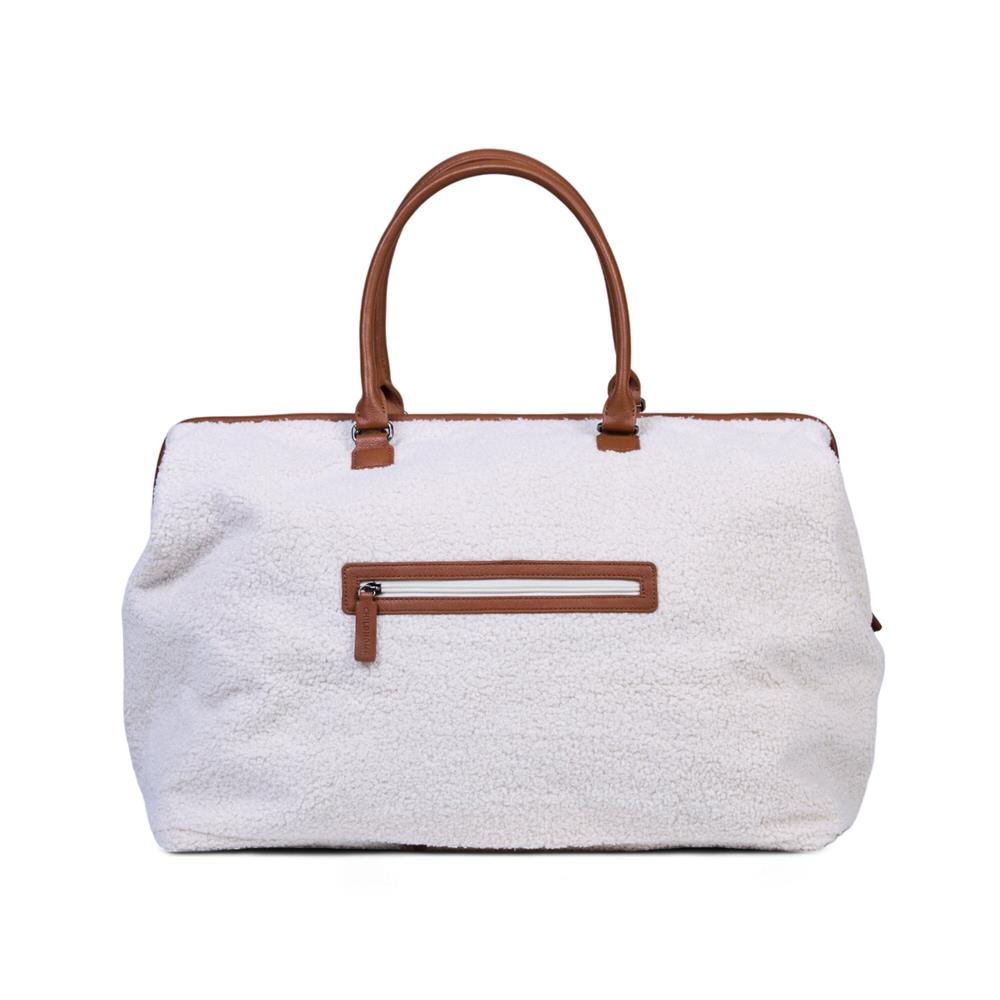 CHILDHOME MOMMY BAG BORSA PER IL CAMBIO - TEDDY BIANCO SPORCO