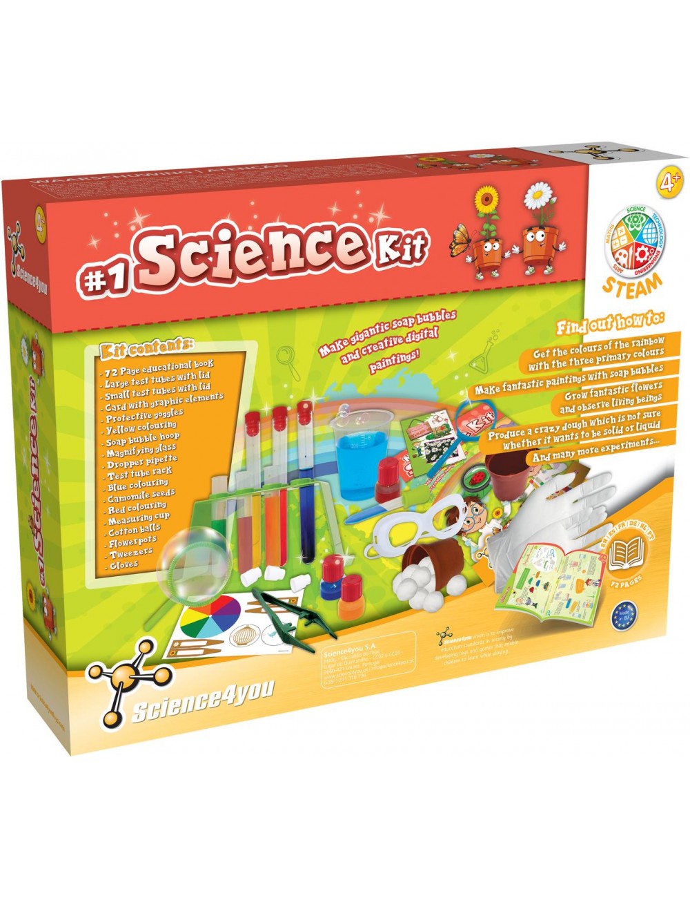 MY 1ST SCIENCE KIT XL4 MULTILINGUA